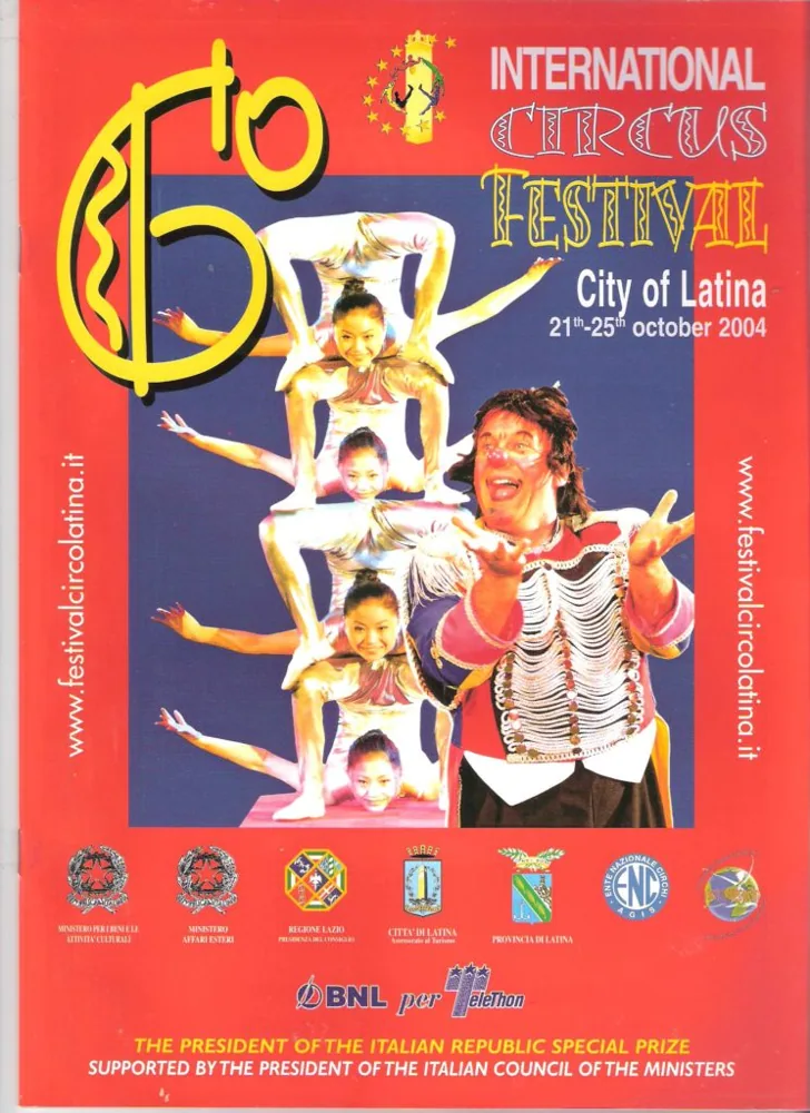 Manifesto 6^ Edizione 2004