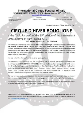 Bouglione Gold PArtner