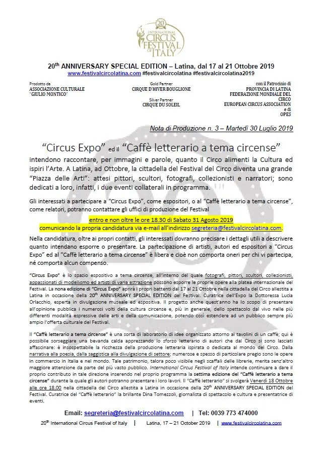Eventi