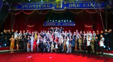 I vincitori della 23^ edizione del Festival Internazionale del Circo d’Italia Assegnati   Due  Latina D’Oro  Tre Latina d’Argento e  Quattro Latina di Bronzo. Il premio della critica al Duo Resurrection