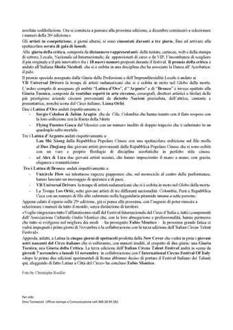 I vincitori della 25^ edizione del Festival Internazionale del Circo d’Italia – foto 3